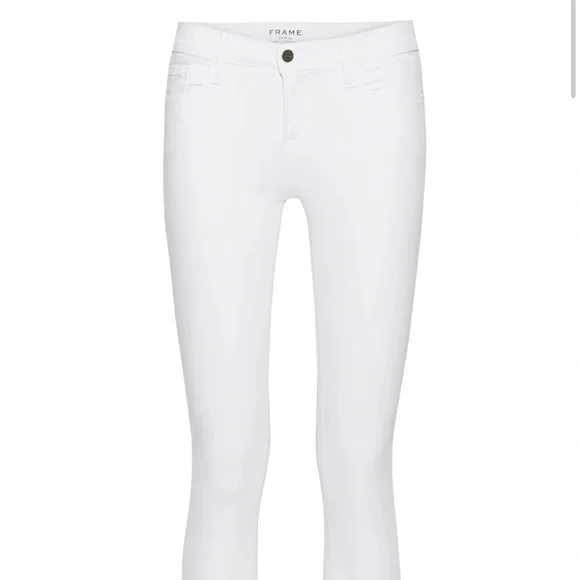 FRAME Le Skinny Jeanne Crop mid-rise skinny jeans - Picture 6 of 6